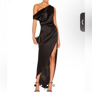 Nonchalant label Dinah one shoulder dress